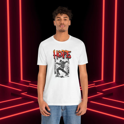 Hobi Concert Short Sleeve Shirt - HOTS with Hope (Arson Ver.) - Fanmade BTS Merch - Soft Unisex T-Shirt