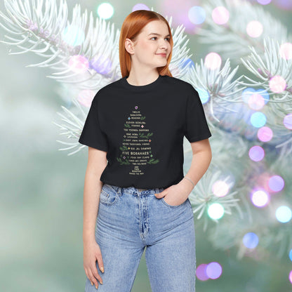 OT7 Short Sleeve Shirt - 12 Days of Bangtan - Fanmade BTS Merch - Unisex Jersey T-Shirt