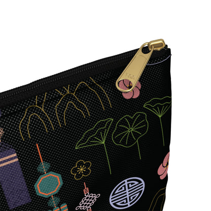 Norigae Night Garden Accessory Pouch