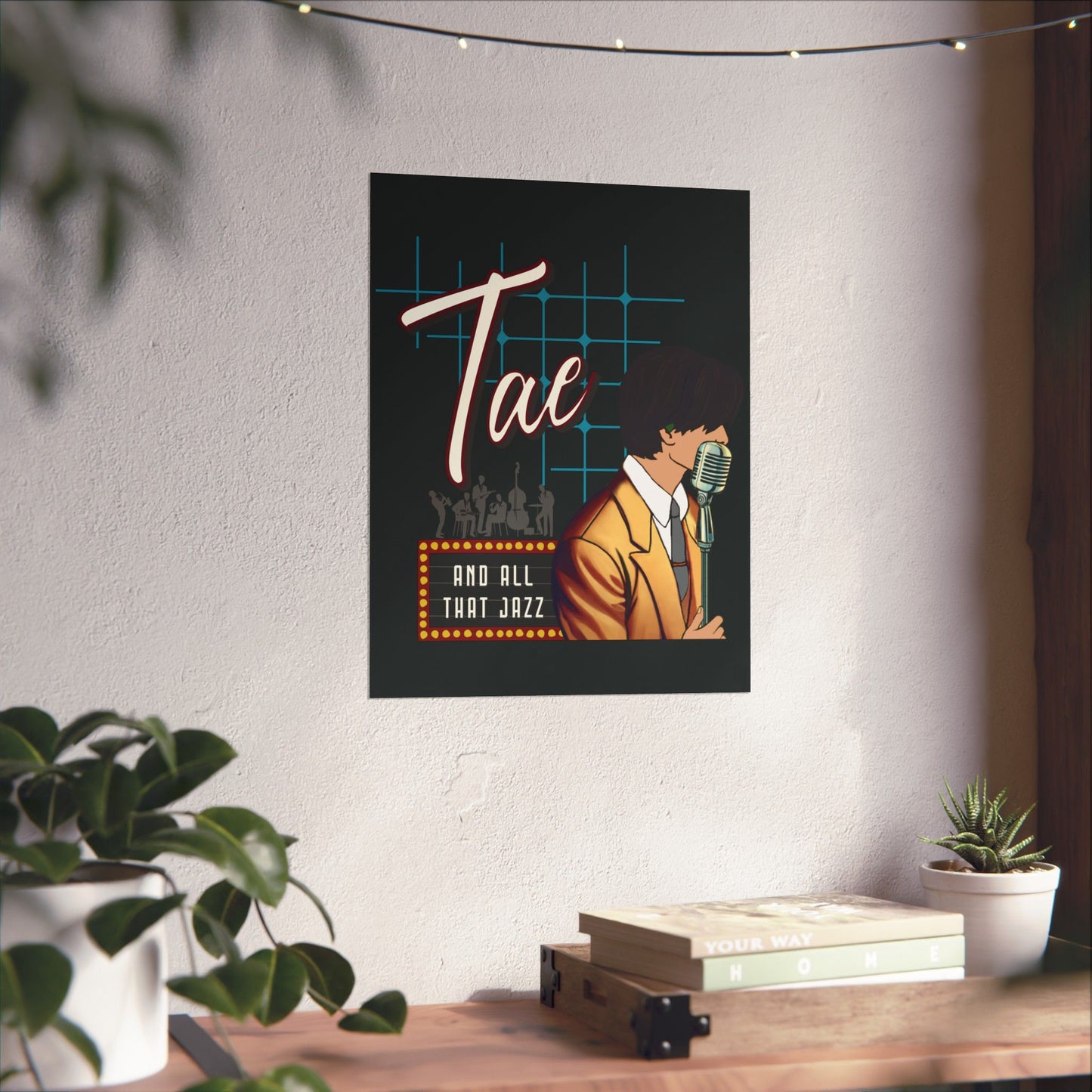 Taehyung 1950s Retro Series Matte Poster