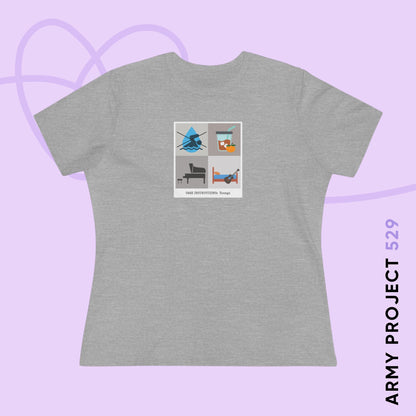 Yoongi Women's Tee - Funny Fanmade BTS Merch - Care Instructions - Soft Jersey T-Shirt