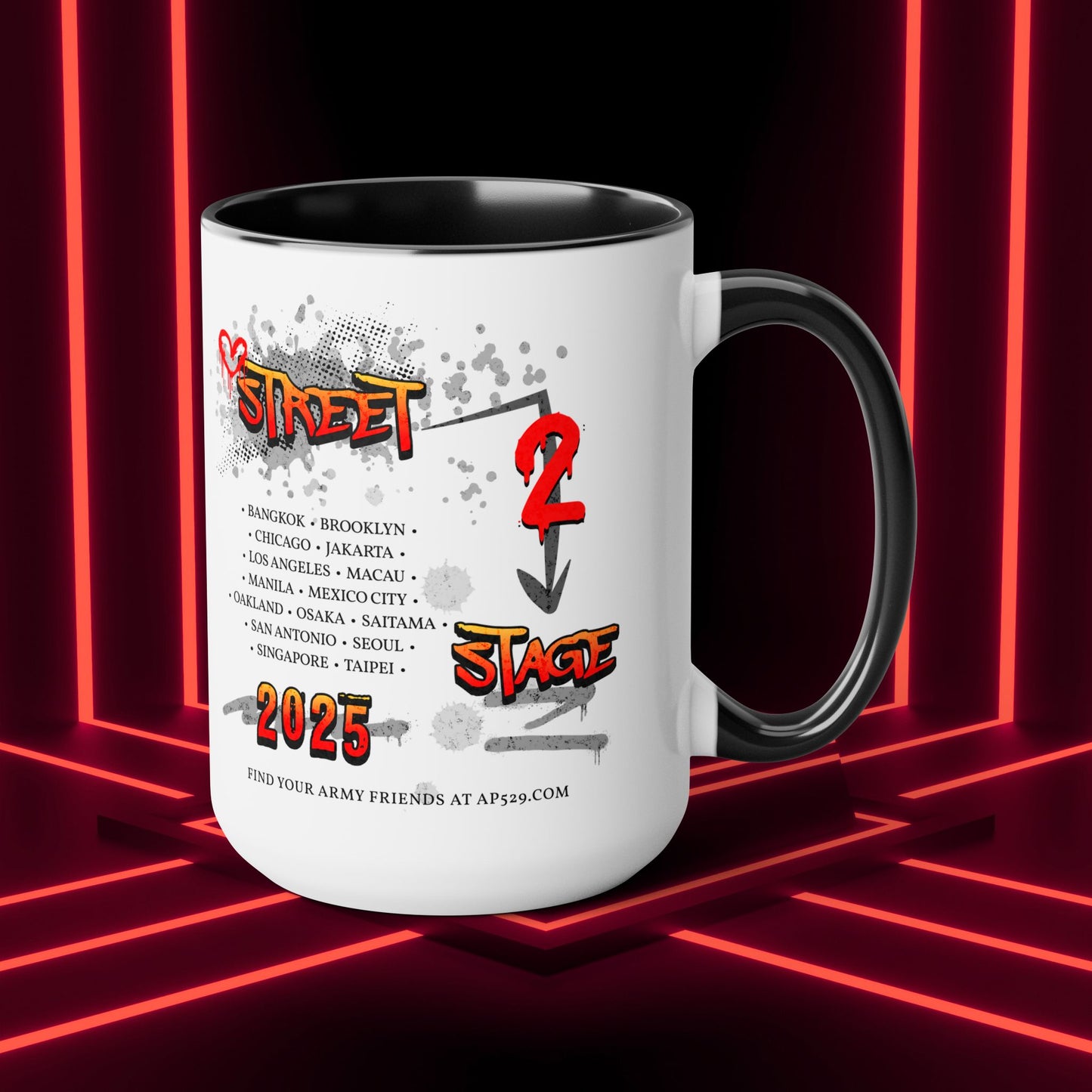 HOTS with Hope Two-Tone 15 oz Coffee Mug
