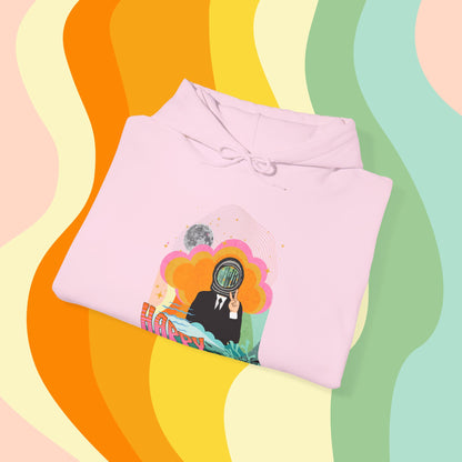 Jin Hoodie - Fanmade BTS Retro Series - 60s Mod Aesthetic - Cozy Unisex Sweatshirt