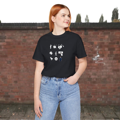 Walking Like A Duck Unisex Jersey Short Sleeve Tee