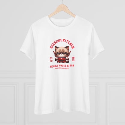 Haegeum Noodle House Women's Relaxed Jersey Short Sleeve Tee