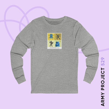 Jimin Long Sleeve Shirt - Funny Fanmade BTS Merch - Care Instructions - Soft Unisex T-Shirt