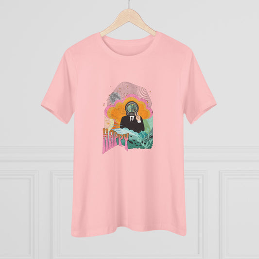 Jin 1960s Retro Series Women's Relaxed Jersey Short Sleeve Tee