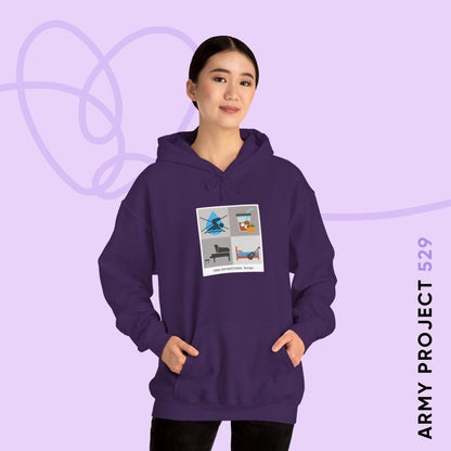 Yoongi Hoodie - Funny Fanmade BTS Merch - Care Instructions - Cozy Unisex Sweatshirt