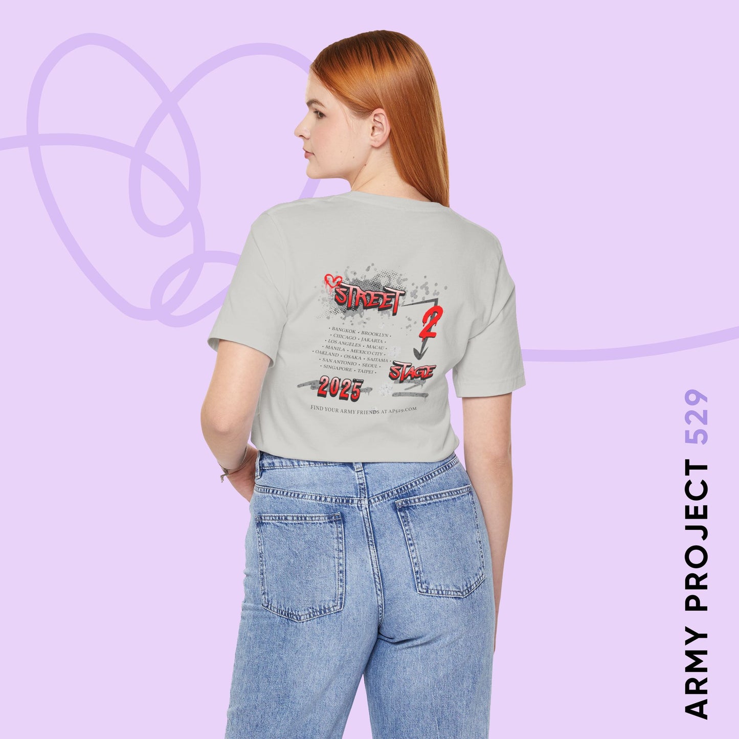 HOTS with Hope (Stop Sign ver.) Unisex Jersey Short Sleeve Tee