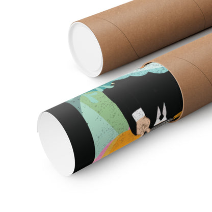 Jin 1960s Retro Series Matte Poster