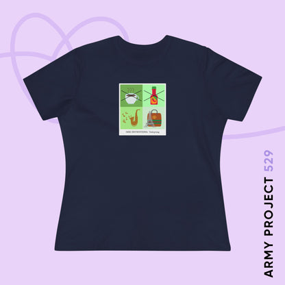 Taehyung Care Instructions Women's Relaxed Jersey Short Sleeve Tee