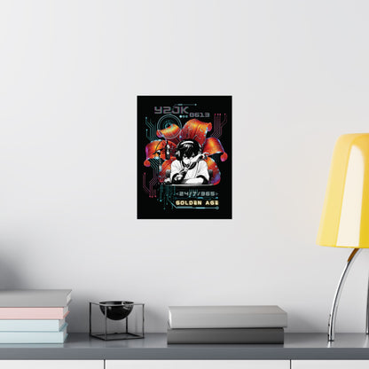 Jungkook Y2JK Retro Series Matte Poster