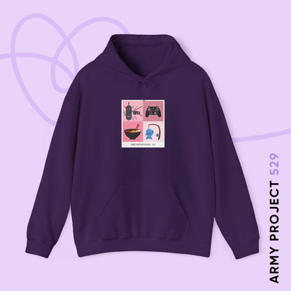 Jin Hoodie - Funny Fanmade BTS Merch - Care Instructions - Cozy Unisex Sweatshirt