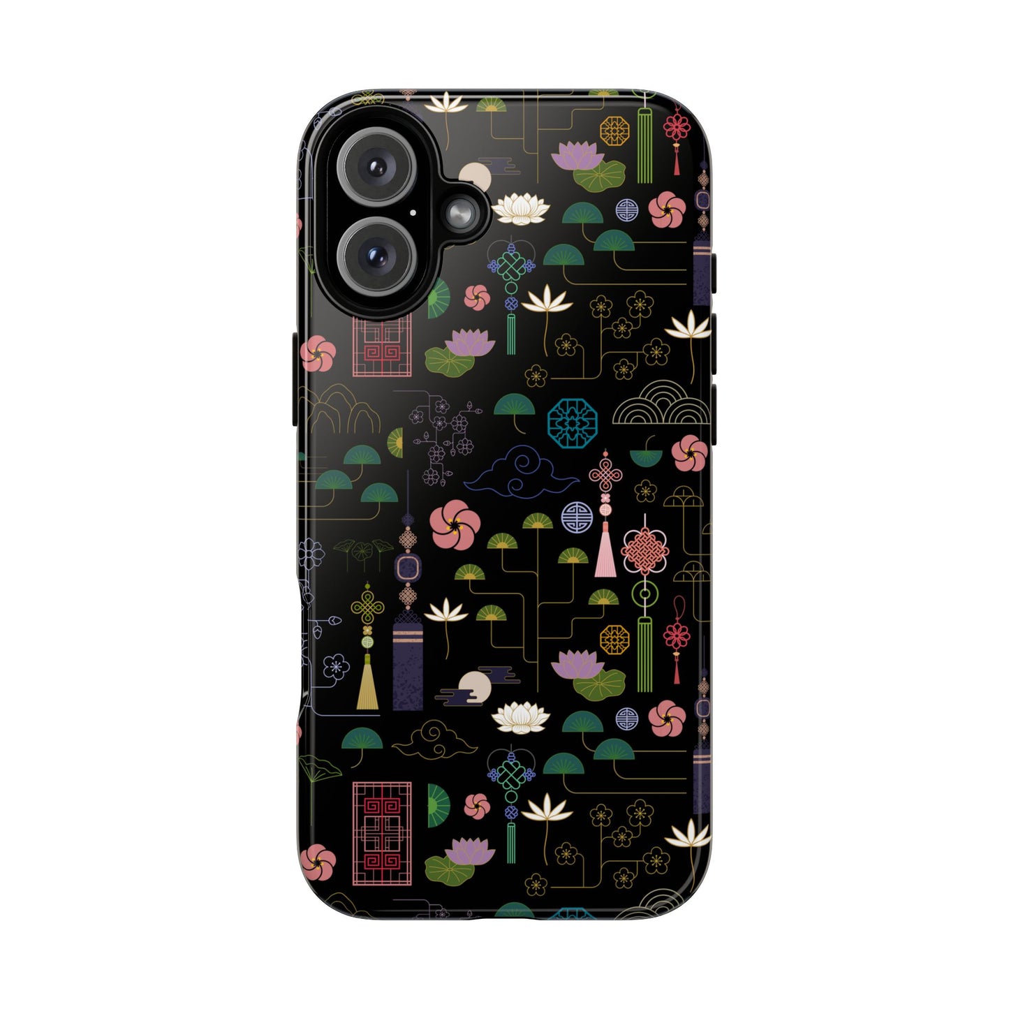 Norigae Night Garden Tough Phone Case - Elegant K-Pop Merch - iPhone, Galaxy, Pixel Cover