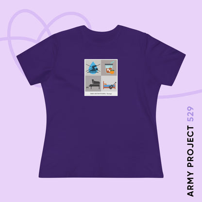 Yoongi Women's Tee - Funny Fanmade BTS Merch - Care Instructions - Soft Jersey T-Shirt