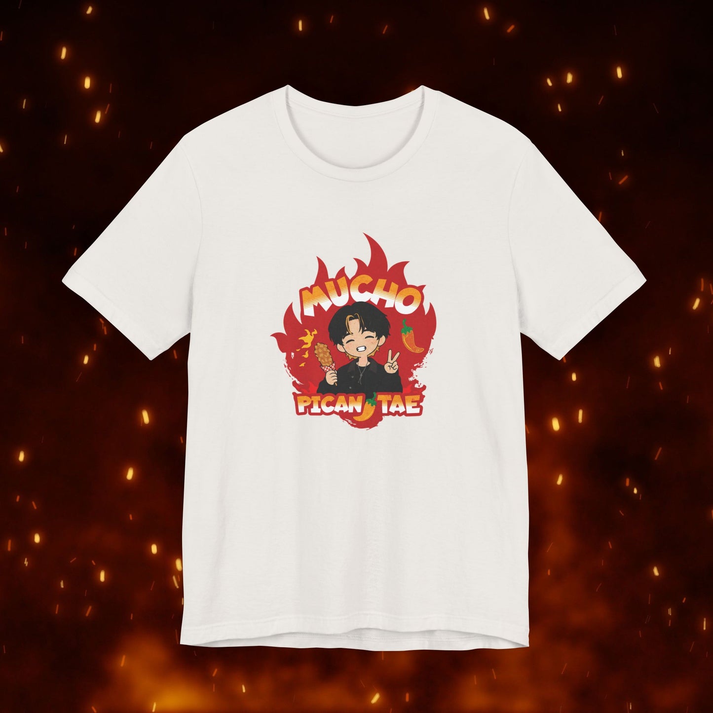 Taehyung Short Sleeve Shirt - Mucho PicanTae - Unisex Jersey T-Shirt