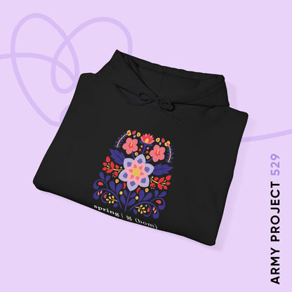 OT7 Hoodie - Until the Flowers Bloom - Cozy Unisex Sweatshirt