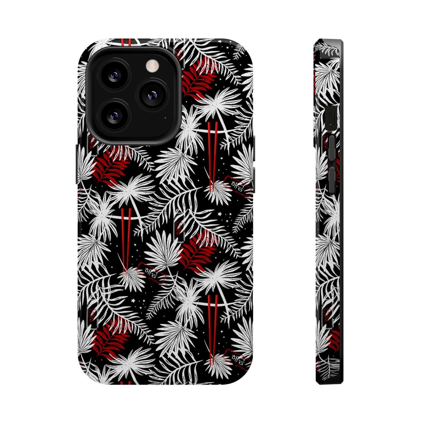 Tropical Chopsticks Magnetic Tough Phone Case