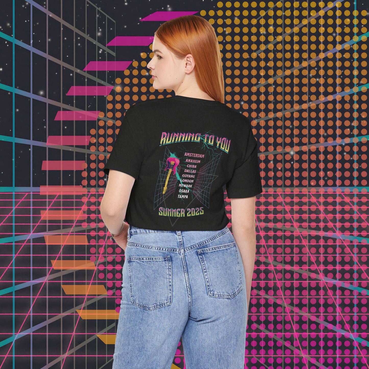 Jin Concert Short Sleeve Shirt - Fanmade BTS Merch - Running To You - Unisex Jersey T-Shirt