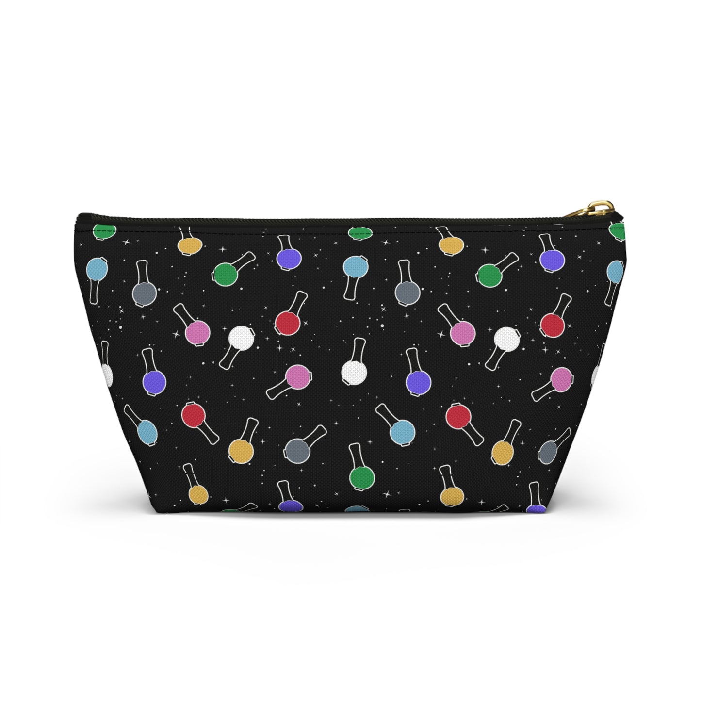 Ma City Map Lightstick Pattern Accessory Pouch w/ T-bottom