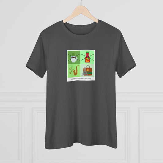 Taehyung Care Instructions Women's Relaxed Jersey Short Sleeve Tee