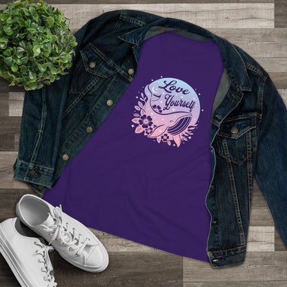 OT7 Women's Tee - Love Yourself - Fanmade BTS Merch - Soft Jersey T-Shirt