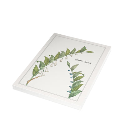 Fanmade BTS Greeting Card - "Gwenchana" Encouragement Card - Vintage Floral Artwork