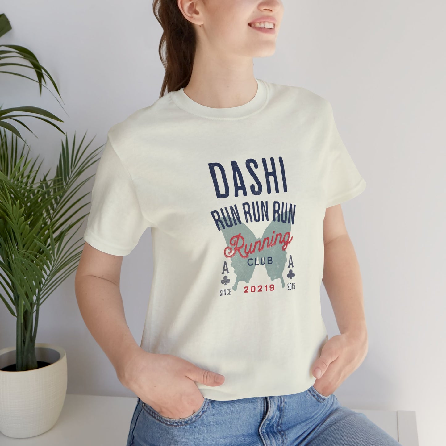 Dashi Running Club Unisex Jersey Short Sleeve Tee