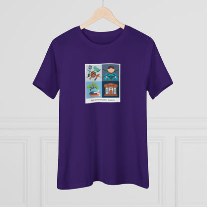 Namjoon Care Instructions Women's Relaxed Jersey Short Sleeve Tee