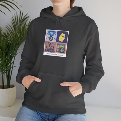Jung Kook Hoodie - Funny Fanmade BTS Merch - Care Instructions - Cozy Unisex Sweatshirt