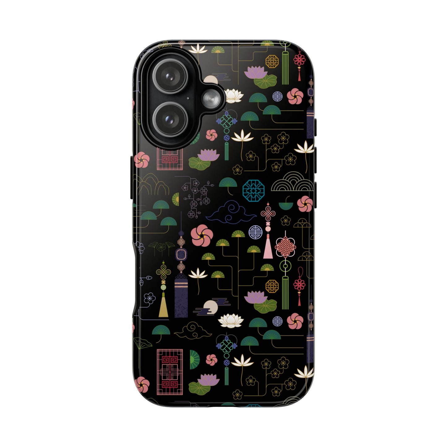 Norigae Night Garden Tough Phone Case - Elegant K-Pop Merch - iPhone, Galaxy, Pixel Cover