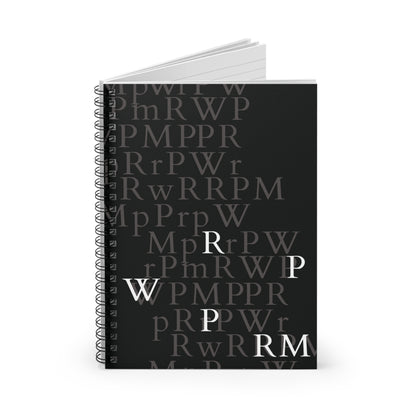 Namjoon Notebook - 'Lost in the Page' - Fanmade BTS Stationery - Spiral Journal