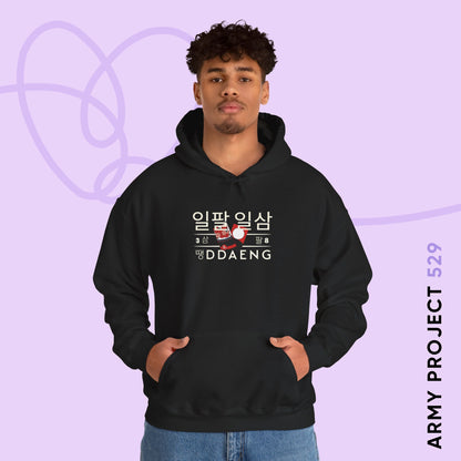 Rapline Hoodie - Ddaeng - Fanmade BTS Merch - Cozy Unisex Sweatshirt