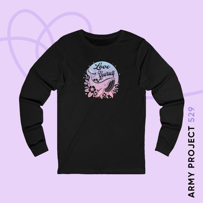 OT7 Long Sleeve Shirt - Love Yourself - Fanmade BTS Merch - Soft Unisex T-Shirt