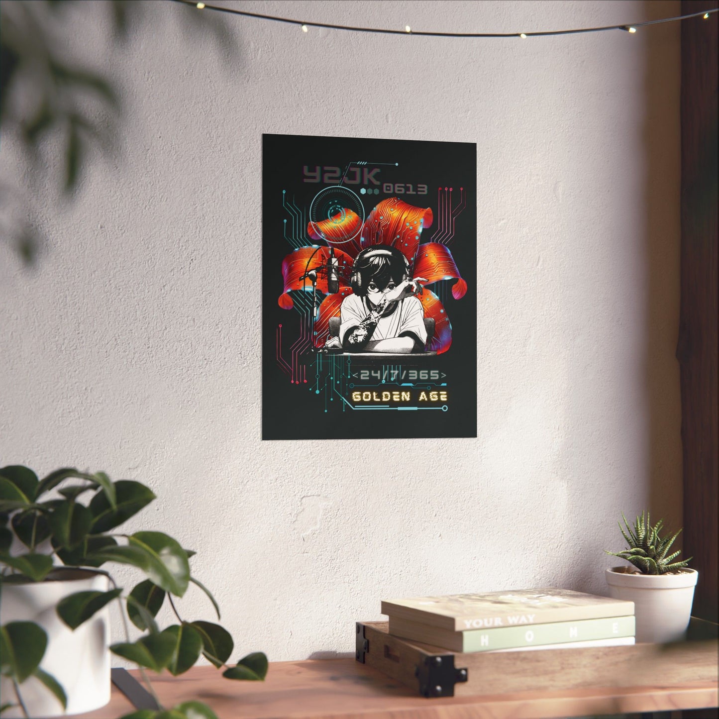 Jungkook Y2JK Retro Series Matte Poster