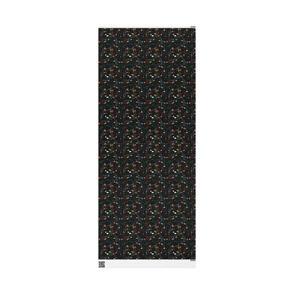 Norigae Night Garden Wrapping Paper - Elegant K-Pop Gift Wrap