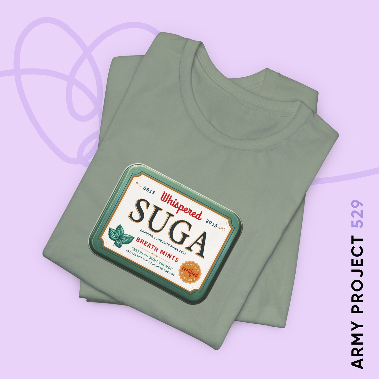 Whispered SUGA Unisex Jersey Short Sleeve Tee