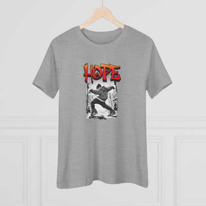 Hobi Concert Women's Tee - HOTS with Hope - Fanmade BTS Merch - Soft Jersey T-Shirt