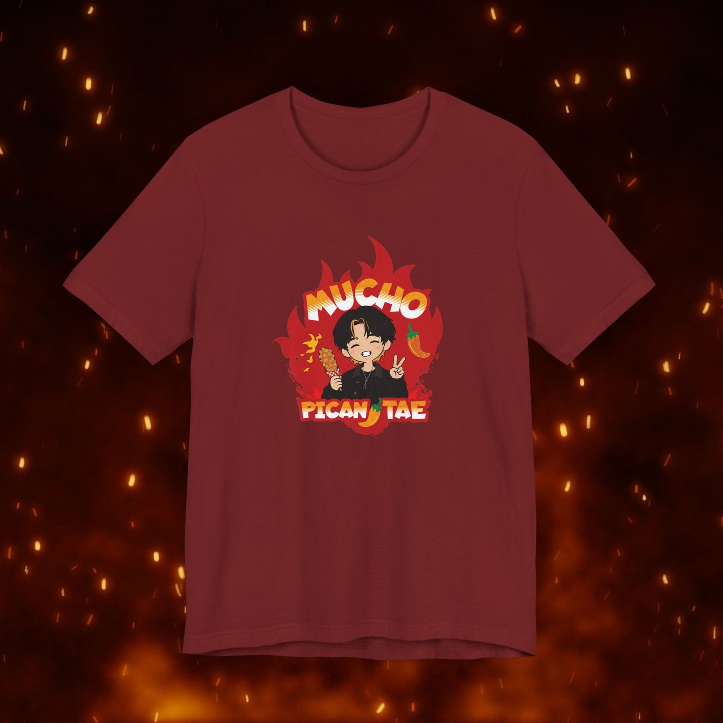 Taehyung Short Sleeve Shirt - Mucho PicanTae - Unisex Jersey T-Shirt