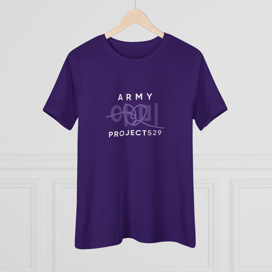 ARMY Project 529 Women's Relaxed Jersey Short Sleeve Tee
