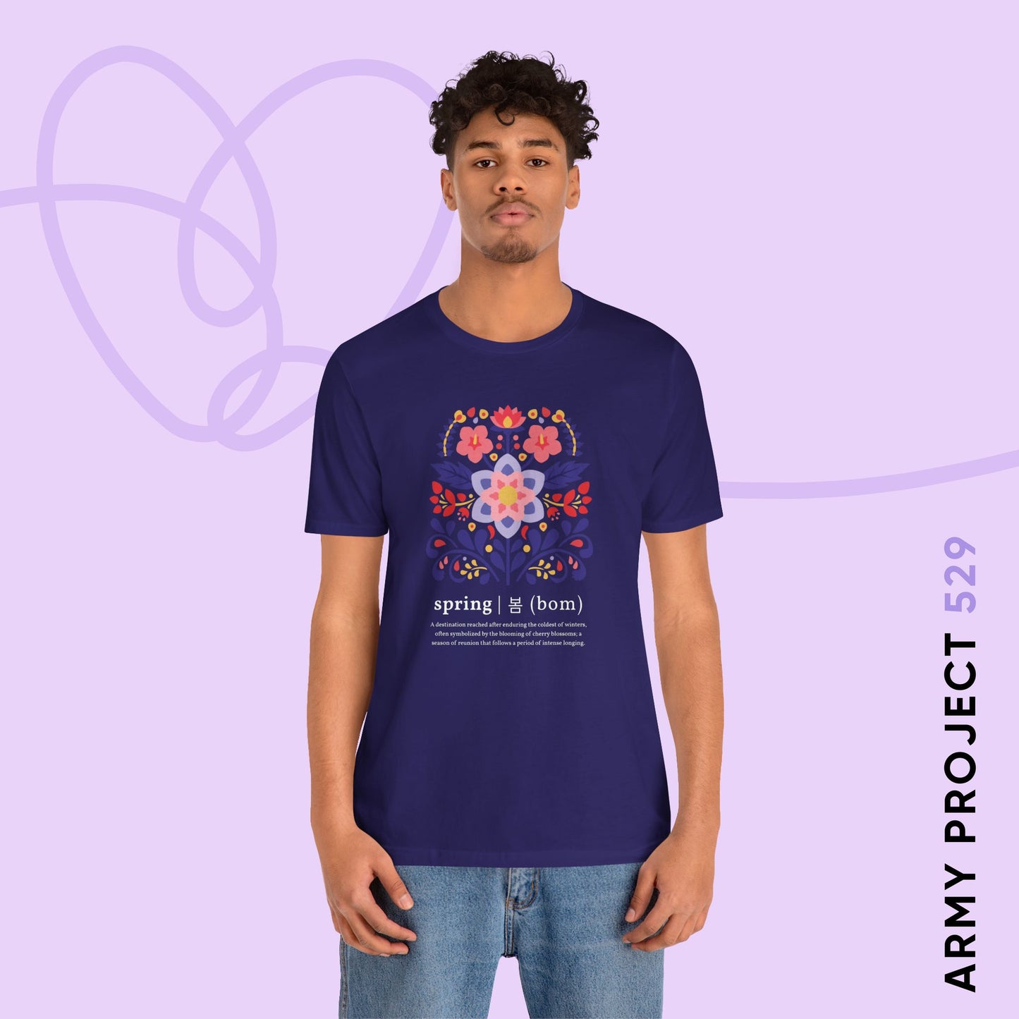 OT7 Short Sleeve Shirt - Until the Flowers Bloom - Unisex Jersey T-Shirt