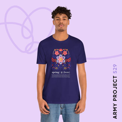 OT7 Short Sleeve Shirt - Until the Flowers Bloom - Unisex Jersey T-Shirt