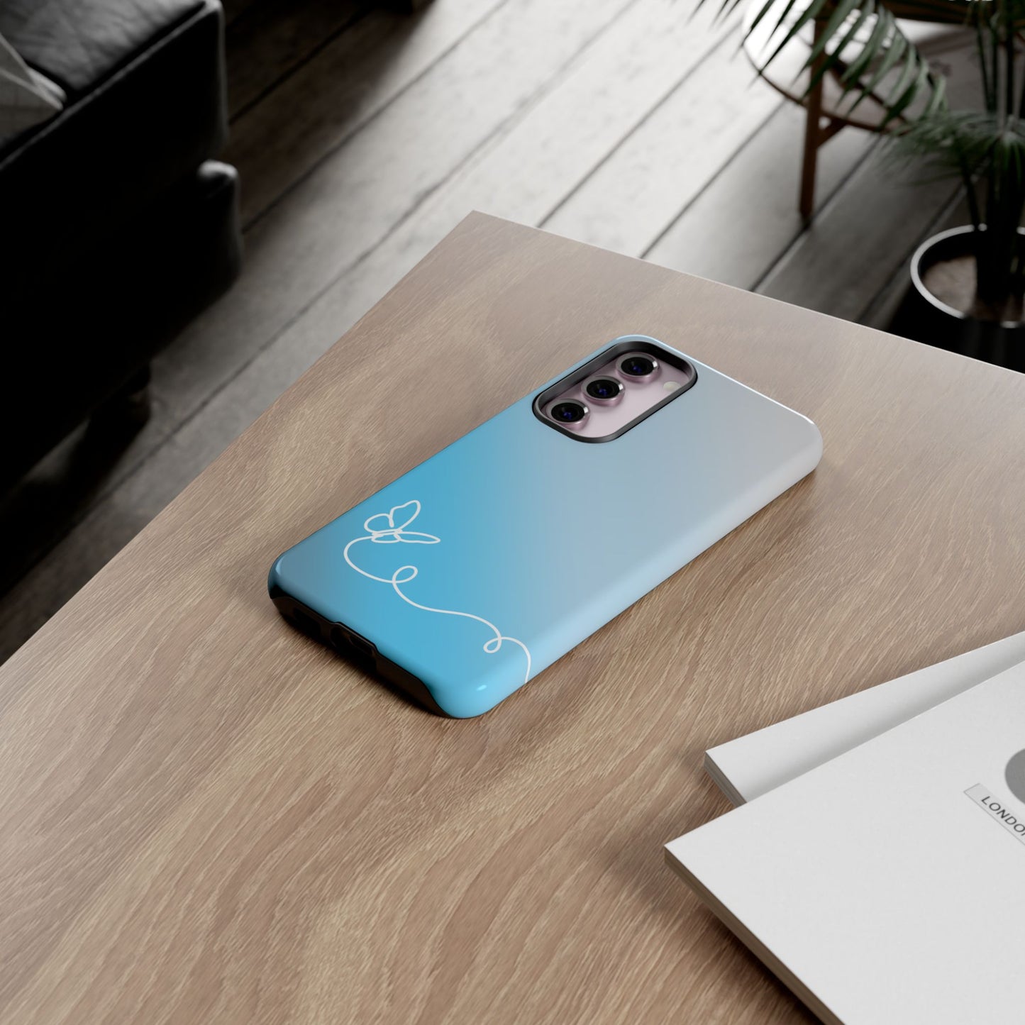 Clear Sunrise Ombre Tough Phone Case