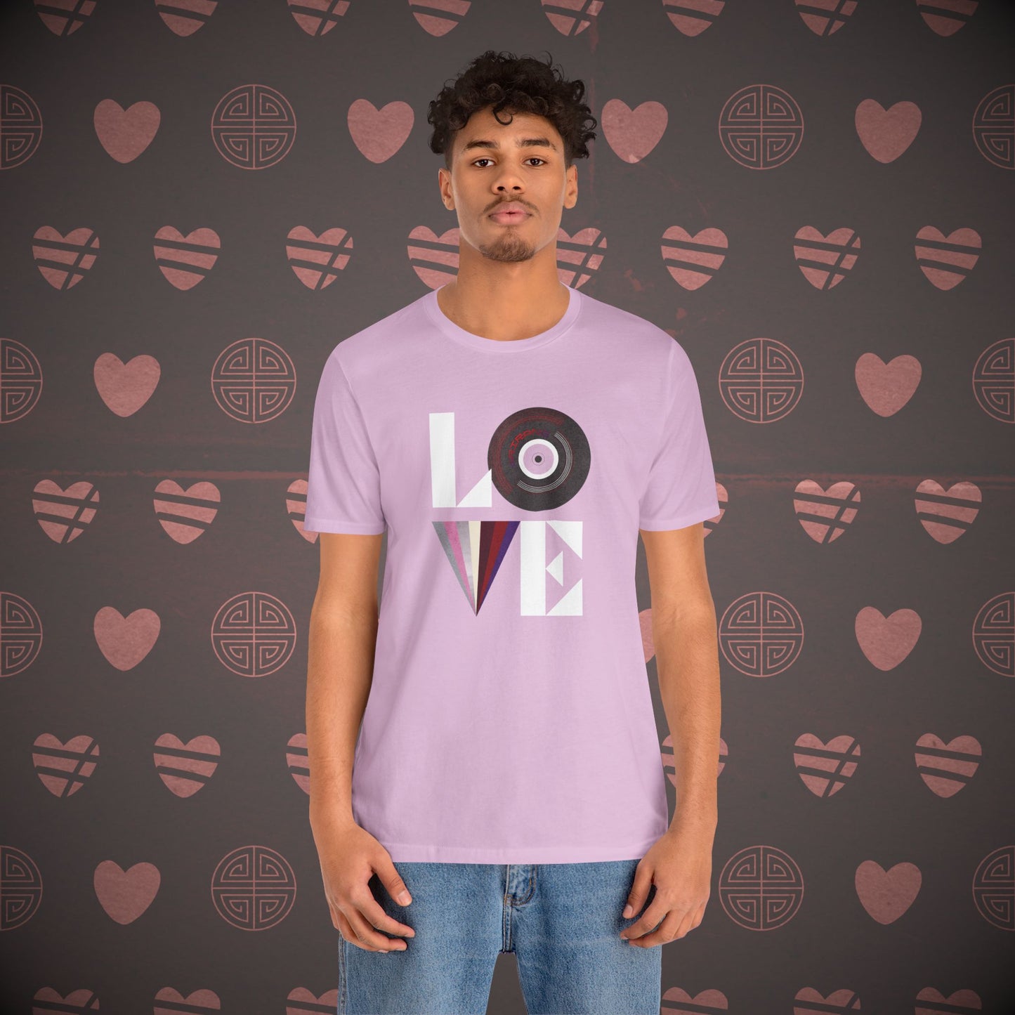 OT7 Short Sleeve Shirt - Love Record - Unisex Jersey T-Shirt