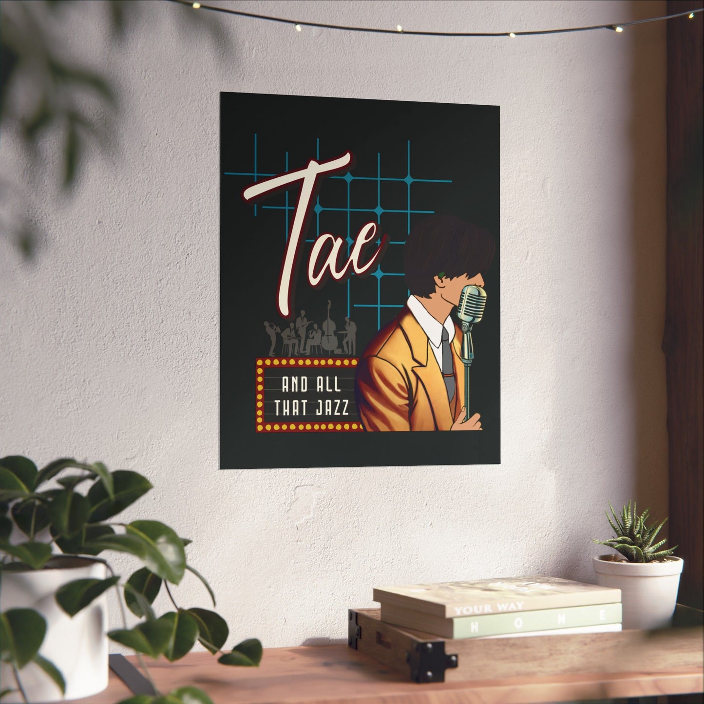 Taehyung 1950s Retro Series Matte Poster