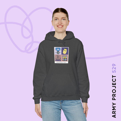 Jung Kook Hoodie - Funny Fanmade BTS Merch - Care Instructions - Cozy Unisex Sweatshirt