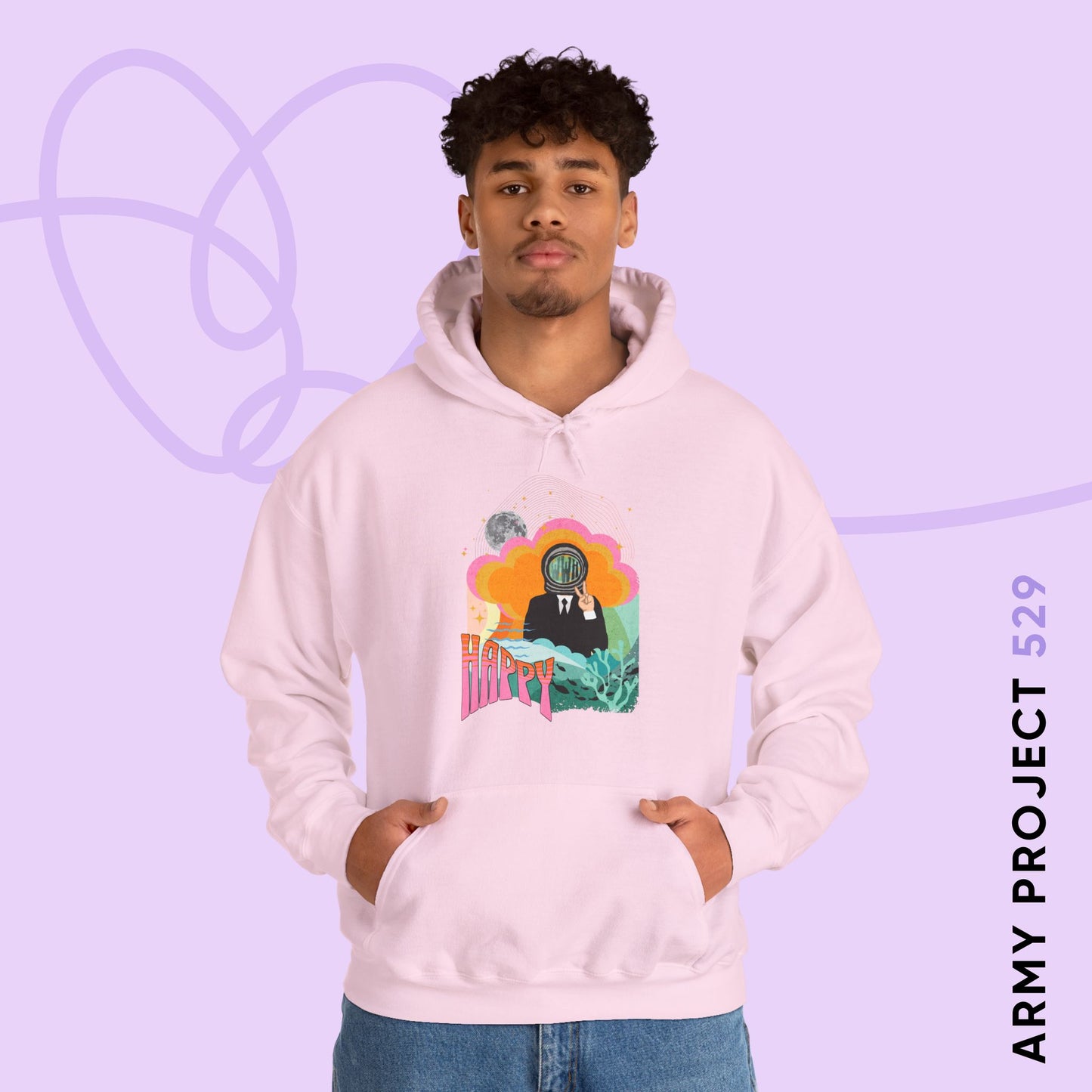 Jin 1960s Retro Series Unisex Heavy Blend™ Hoodie