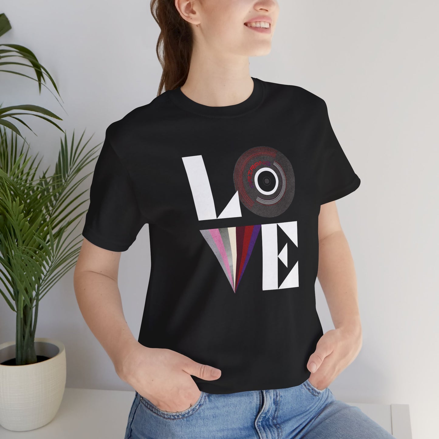 OT7 Short Sleeve Shirt - Love Record - Unisex Jersey T-Shirt