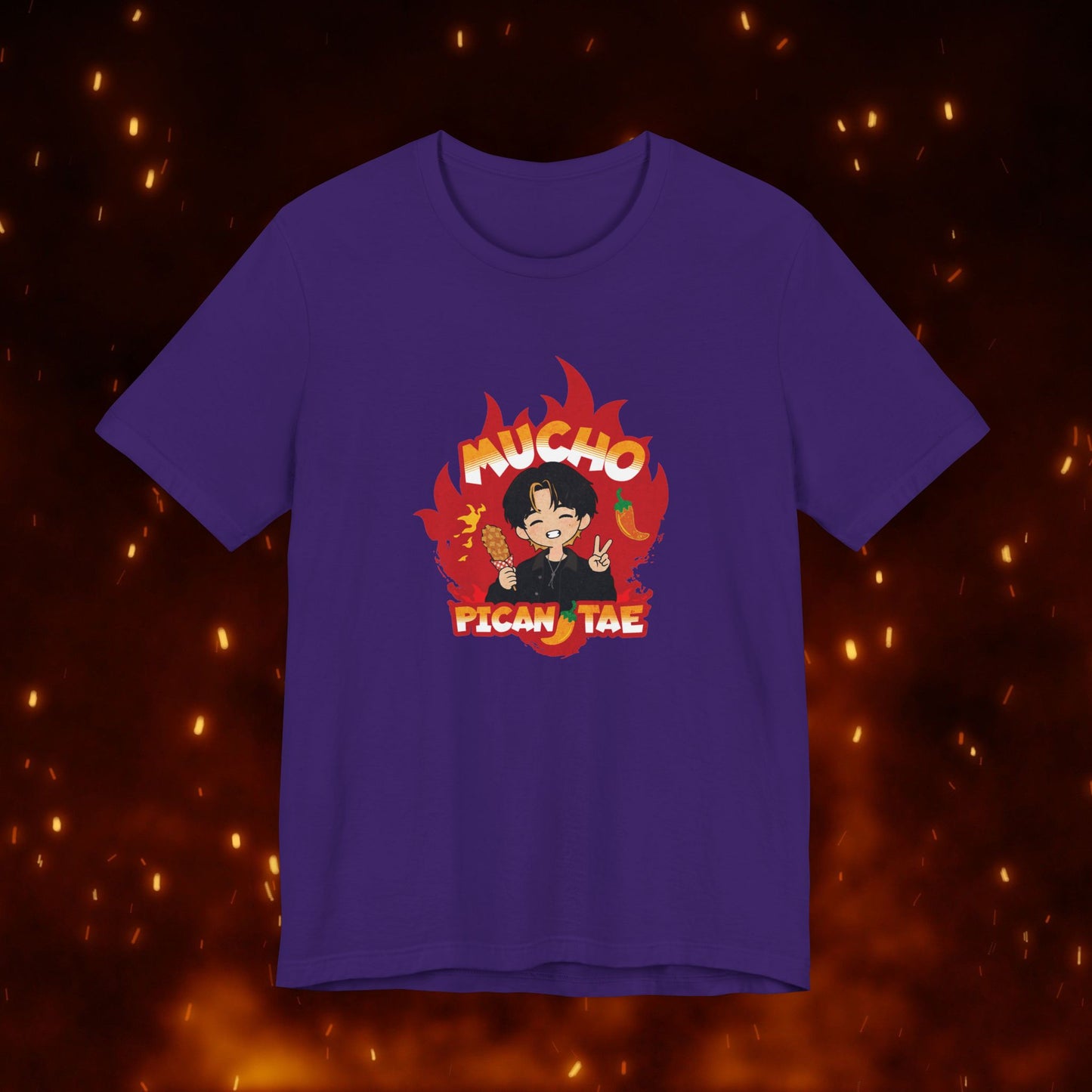 Taehyung Short Sleeve Shirt - Mucho PicanTae - Unisex Jersey T-Shirt