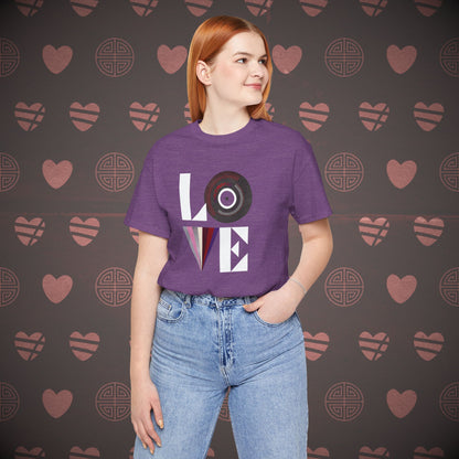OT7 Short Sleeve Shirt - Love Record - Unisex Jersey T-Shirt